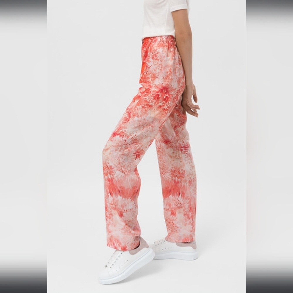 Alexander McQueen Silk Pants Size 46